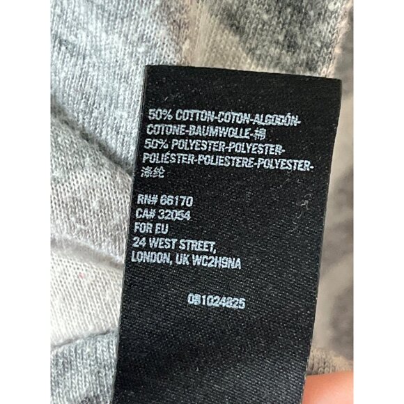 We the Free Free People Arielle Camo Print Long Sleeve Crew Neck Top Slouchy XS‎ - Picture 6 of 8